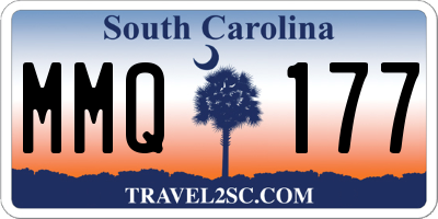 SC license plate MMQ177