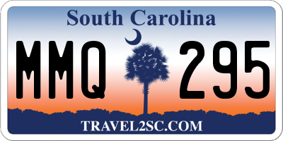 SC license plate MMQ295