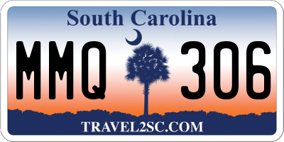 SC license plate MMQ306