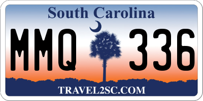 SC license plate MMQ336