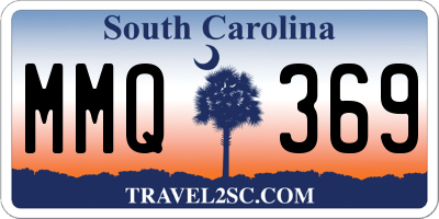 SC license plate MMQ369