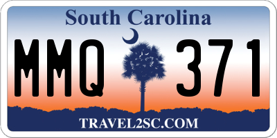 SC license plate MMQ371