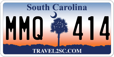 SC license plate MMQ414