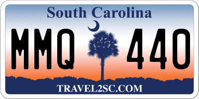 SC license plate MMQ440