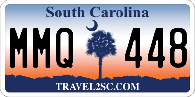 SC license plate MMQ448