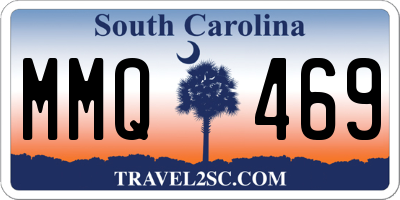 SC license plate MMQ469