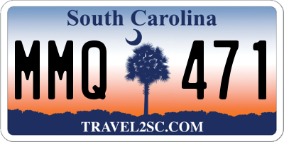 SC license plate MMQ471