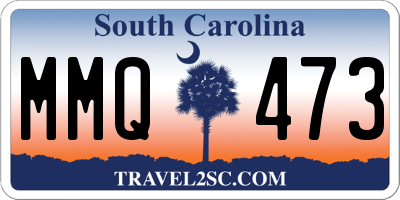 SC license plate MMQ473