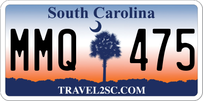 SC license plate MMQ475