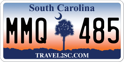 SC license plate MMQ485