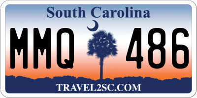 SC license plate MMQ486