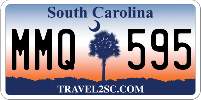 SC license plate MMQ595