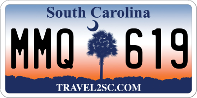 SC license plate MMQ619