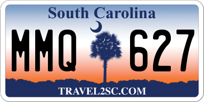 SC license plate MMQ627