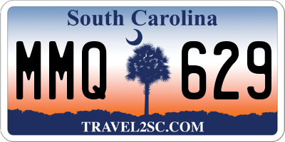 SC license plate MMQ629
