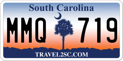 SC license plate MMQ719