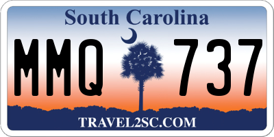 SC license plate MMQ737