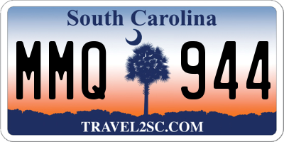 SC license plate MMQ944