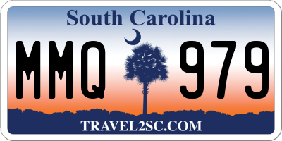 SC license plate MMQ979