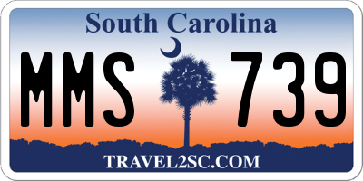 SC license plate MMS739