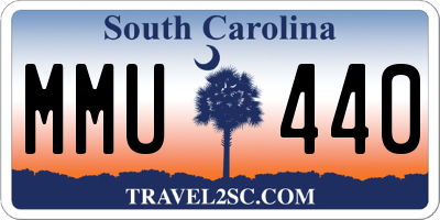 SC license plate MMU440