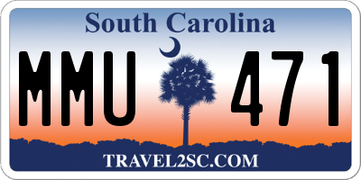 SC license plate MMU471