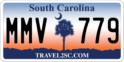 SC license plate MMV779