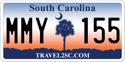 SC license plate MMY155