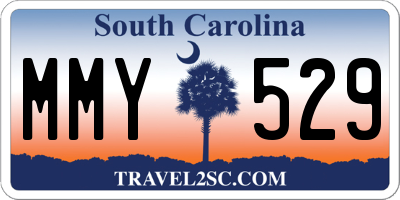 SC license plate MMY529