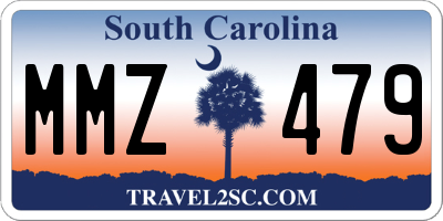 SC license plate MMZ479