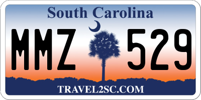 SC license plate MMZ529