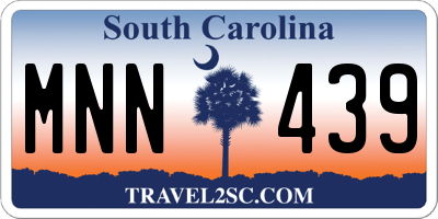 SC license plate MNN439