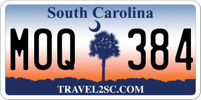 SC license plate MOQ384