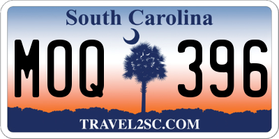 SC license plate MOQ396