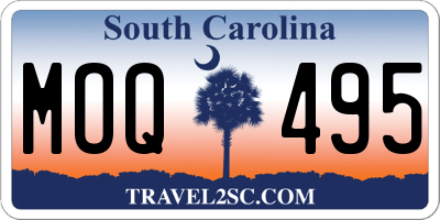 SC license plate MOQ495
