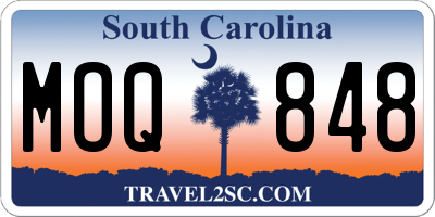 SC license plate MOQ848