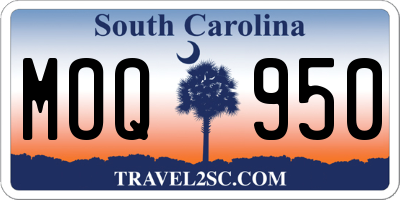 SC license plate MOQ950