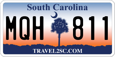 SC license plate MQH811