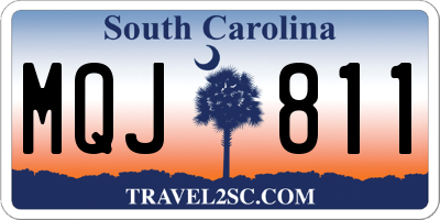 SC license plate MQJ811