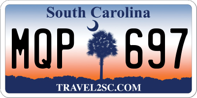 SC license plate MQP697