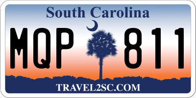 SC license plate MQP811
