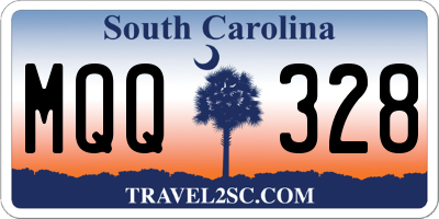 SC license plate MQQ328