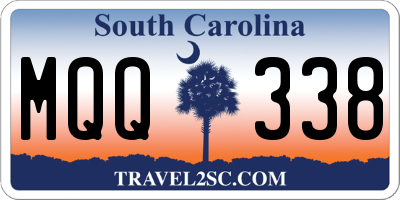 SC license plate MQQ338