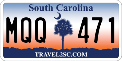 SC license plate MQQ471