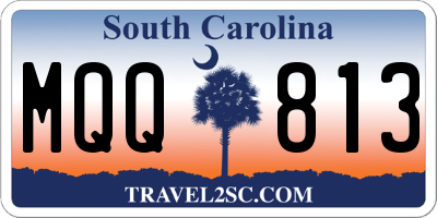 SC license plate MQQ813