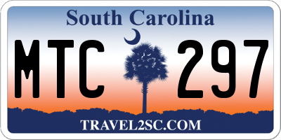 SC license plate MTC297