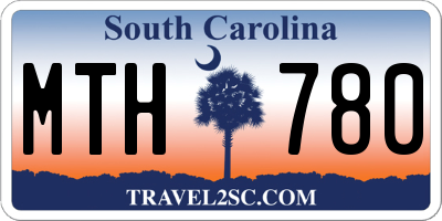 SC license plate MTH780