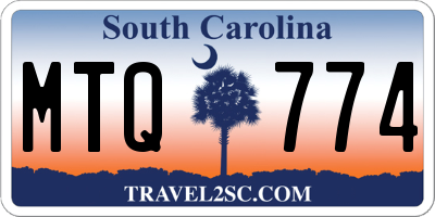 SC license plate MTQ774