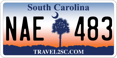 SC license plate NAE483