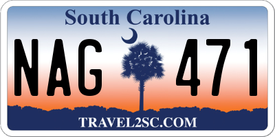 SC license plate NAG471